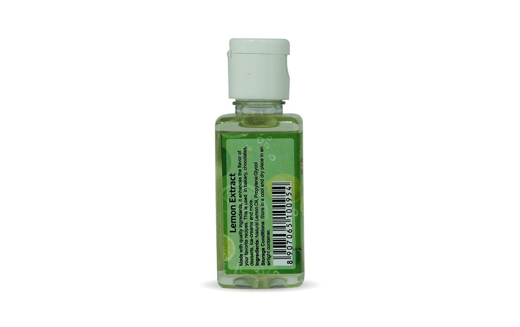 Puramio Lemon Extract    Plastic Bottle  50 millilitre